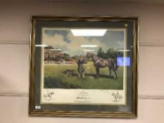 After Terrence Cuneo : Royal Stallion, reproduction in colours, limited edition 347/750,