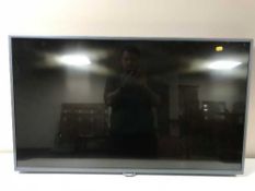 A Philips 6400 Series 43 inch 4K LED TV model 43PUS6401 with box (No lead or remote) - tested does