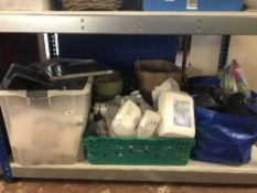 A large quantity of commercial washing liquids and cleaners - dishes and bowls,