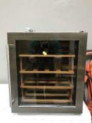 A bench top Caple wine fridge