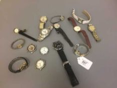 Fifteen assorted watches to include Oris, Roamer,