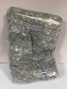 A large bed throw, wool blankets,