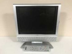 A Technika 15 inch LCD TV DVD with lead and remote