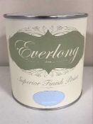 Six boxes of Everlong Superior Finish furniture paint CONDITION REPORT: Crecian