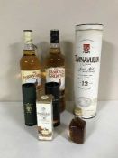 Two x 70 cl bottles of Famous Grouse Scotch Whisky,