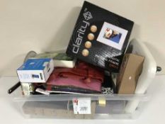 Two boxes of digital picture frame, Free view box, Airwick plug ins,