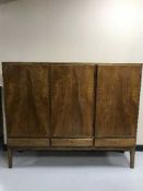 An elm triple door sideboard