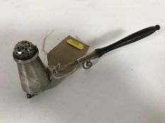 A sterling silver sifter