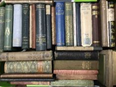 Two boxes of 20th century and later novels - Browns bible,