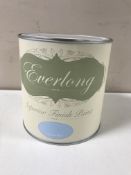 Five boxes containing Everlong Superior Finish paint