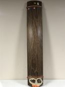 A Japanese twelve stringed zither