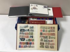 A good collection of stamps, first day covers,