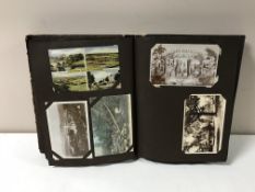 An album of 20th century location postcards