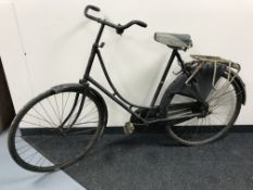 A vintage lady's bicycle