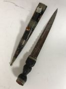 A Scottish military dirk