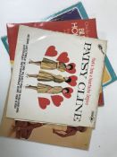 A box of LP records - The Supreme's, Dolly Parton,