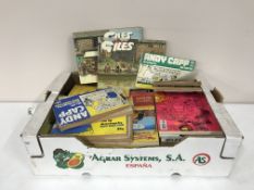 A box of books : Andy Capp, Giles,