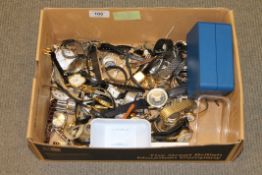 A large quantity of wristwatches and pocket watches