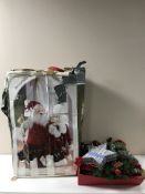 A quantity of assorted Christmas decorations