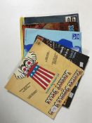 Two boxes containing 45's including Dave Stewart,