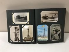 An album of 20th century location and advertising postcards