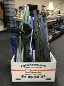 A large quantity of fishing gear inc.