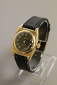 A Gents 9ct gold Rolex Oyster Viceroy wristwatch, 17 jewel lever movement,