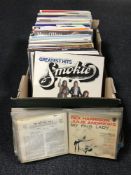 A box of assorted LP records - Andy Williams,