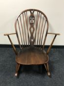 An Ercol rocking chair