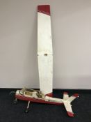 A Cessna 40 model plane