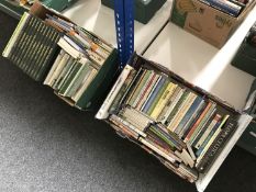Two boxes of books relating to wildlife