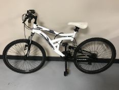A Hyper Havoc FS full suspension mountain bike