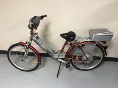 An EasyRide power assisted bicycle (no battery)
