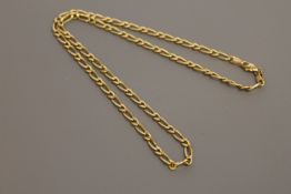 An 18ct gold chain, 7.