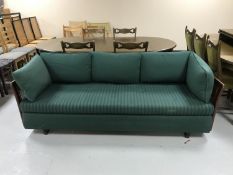 A contemporary stained beech day bed