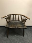 A 17th century comb-back chair CONDITION REPORT: The chair does not appear to have