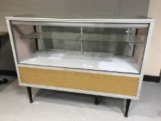 A shop display cabinet