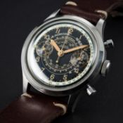 AN EXTREMELY RARE GENTLEMAN'S LARGE SIZE STAINLESS STEEL CYMA WATERSPORT 