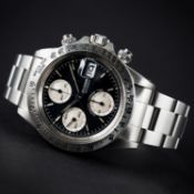 A RARE GENTLEMAN'S STAINLESS STEEL ROLEX TUDOR OYSTERDATE AUTOMATIC CHRONO TIME 