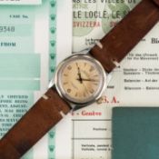 A RARE GENTLEMAN'S STEEL & GOLD ROLEX OYSTER PERPETUAL 