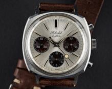 A RARE GENTLEMAN'S STAINLESS STEEL SCHILD 