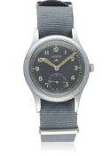 A RARE GENTLEMAN'S BRITISH MILITARY LEMANIA W.W.W. WRIST WATCH CIRCA 1940s, PART OF THE 