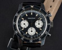 A VERY RARE GENTLEMAN'S STAINLESS STEEL JAEGER LECOULTRE 