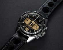 A VERY RARE GENTLEMAN'S STAINLESS STEEL YEMA RALLYE 