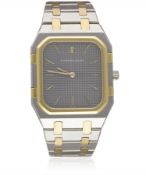 A GENTLEMAN'S STEEL & GOLD AUDEMARS PIGUET ROYAL OAK BRACELET WATCH CIRCA 1990s, WITH CLOUS DE PARIS