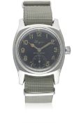 A RARE GENTLEMAN'S STAINLESS STEEL CZECH MILITARY AIR FORCE LONGINES PILOTS WRIST WATCH CIRCA