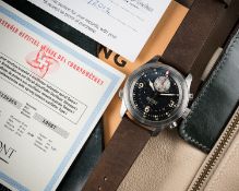 A VERY RARE GENTLEMAN'S STAINLESS STEEL BREMONT P-51 