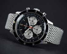A VERY RARE GENTLEMAN'S STAINLESS STEEL BREITLING TOP TIME 
