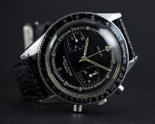 A RARE GENTLEMAN'S STAINLESS STEEL YEMA RALLYE GENEVA 