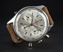 A VERY RARE GENTLEMAN'S STAINLESS STEEL BREITLING TOP TIME CHRONOGRAPH WRIST WATCH CIRCA 1964,
